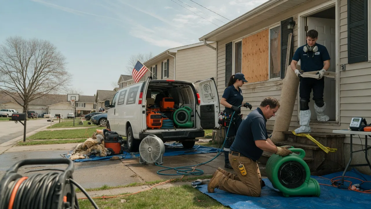 Water Damage Restoration in Rossford, OH near me